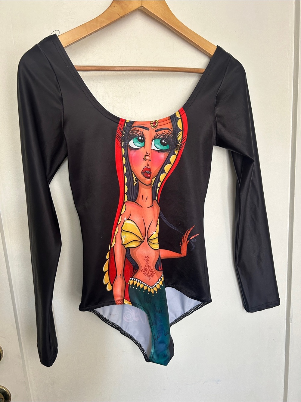 Rare Sandoner long sleeve Bahni bodysuit